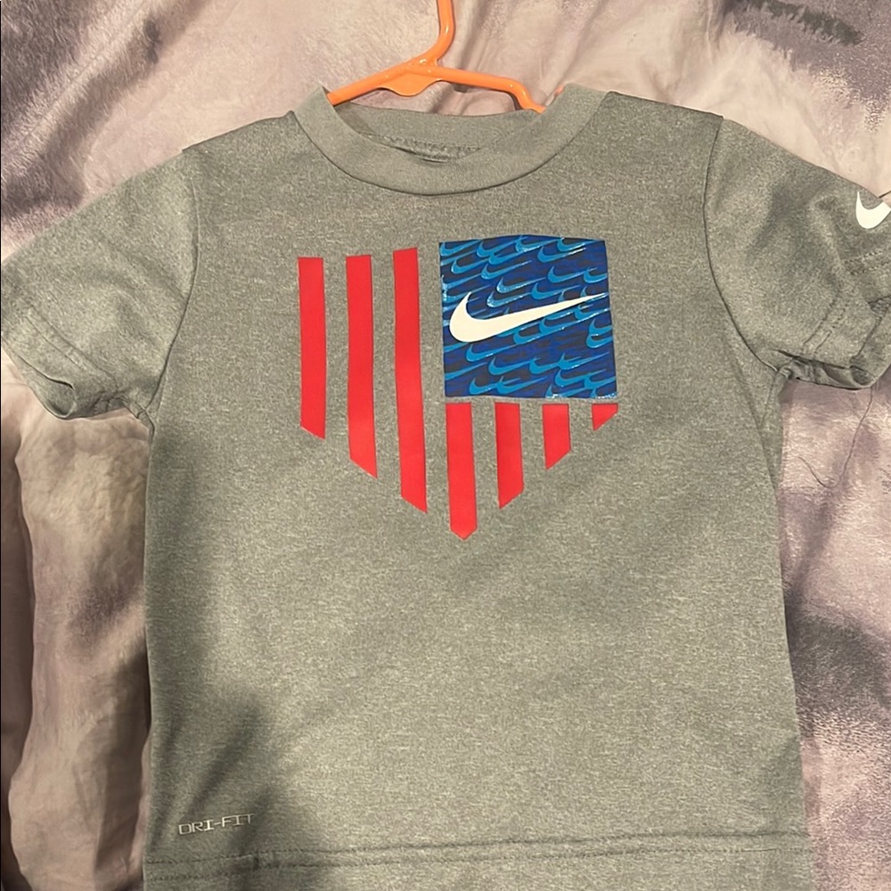 Nike Kids Gray USA Tee Shirt